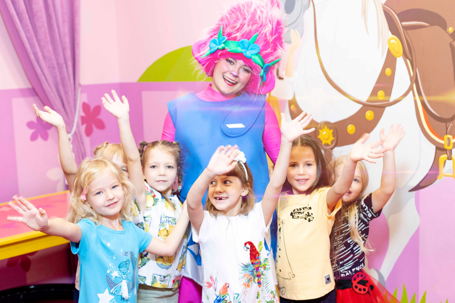 Шоу мыльных пузырей